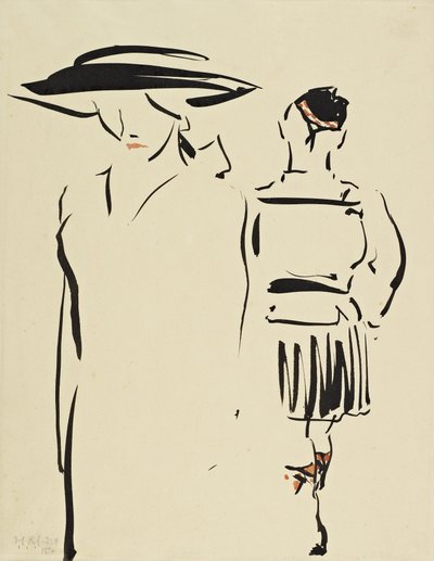 The Parting by Francis Campbell Boileau Cadell